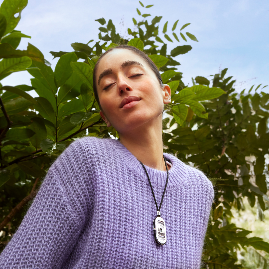 Pendentif diffuseur silver + 1 recharge Zen Flow