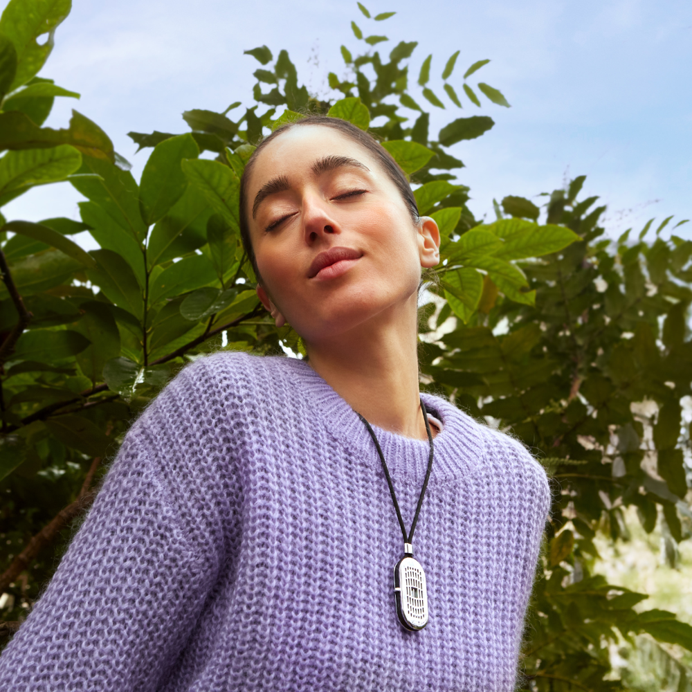 Pendentif diffuseur silver + 1 recharge Zen Flow